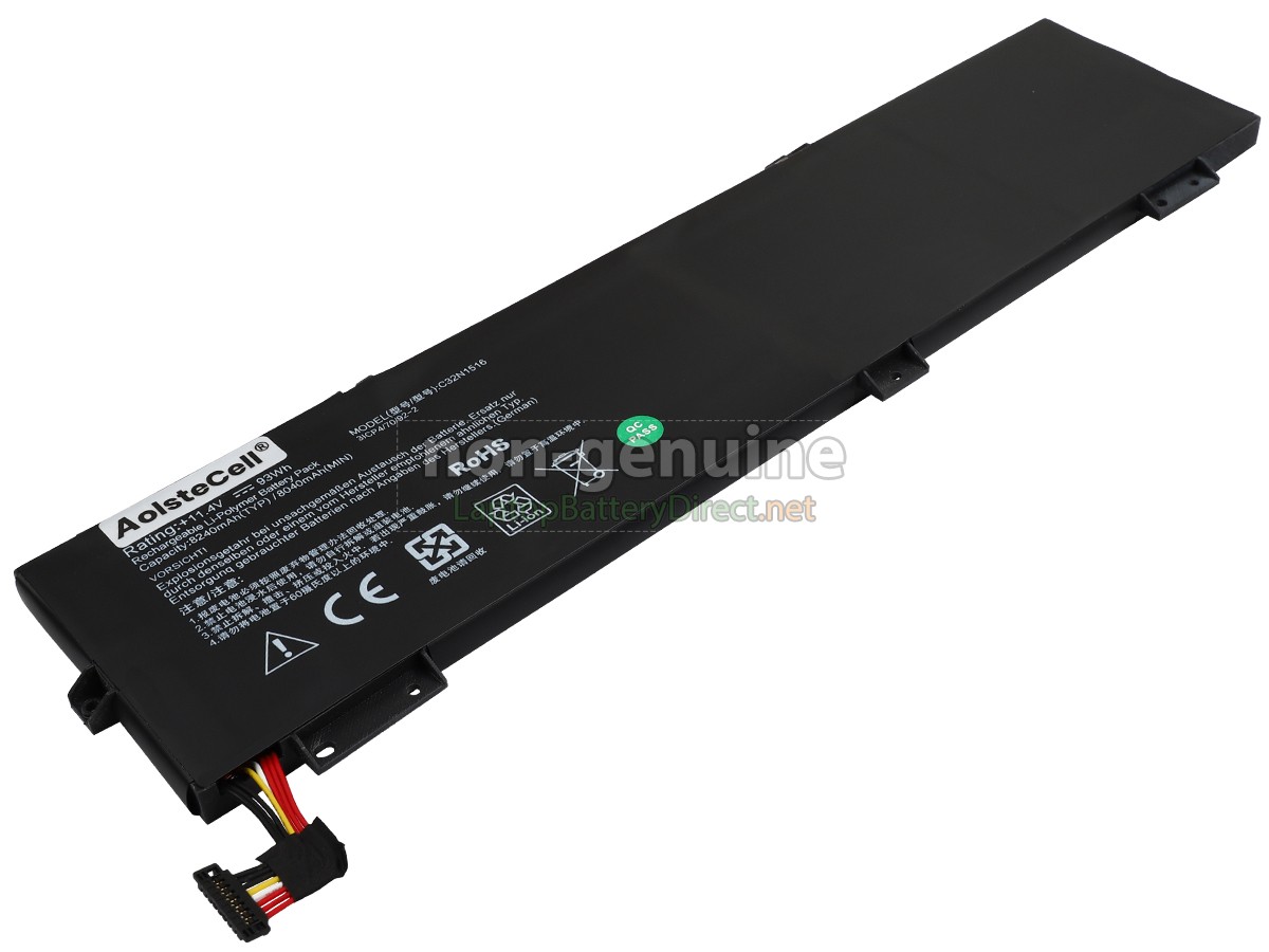 replacement Asus Rog G701VIK-77D08SB1 battery