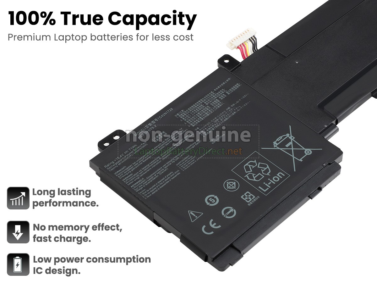 replacement Asus C42N1728 battery