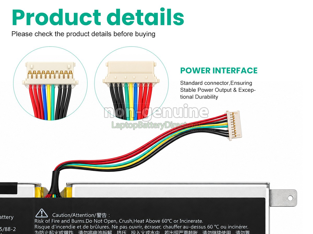 replacement Avita PT3473125-2S battery