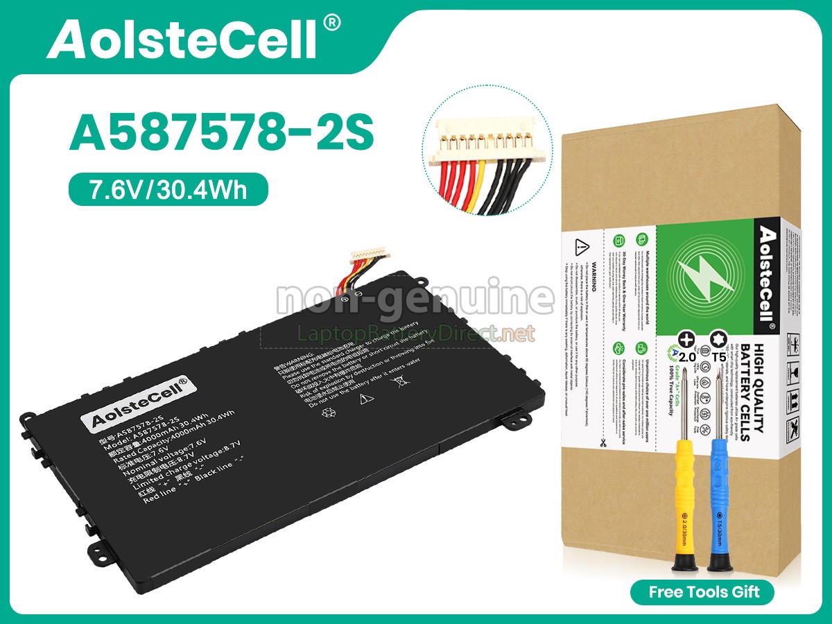 replacement AXIOO 587578 battery