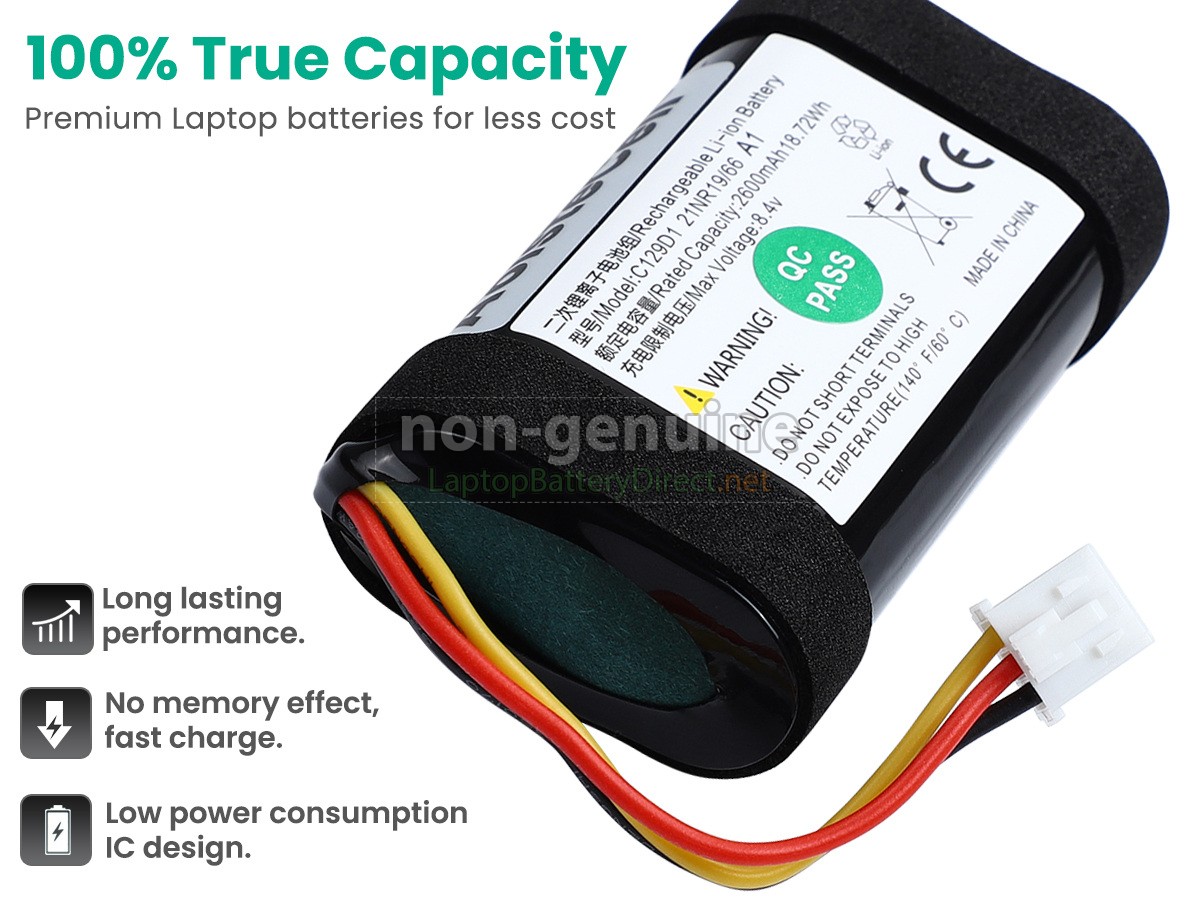 replacement Bang Olufsen C129D3 battery