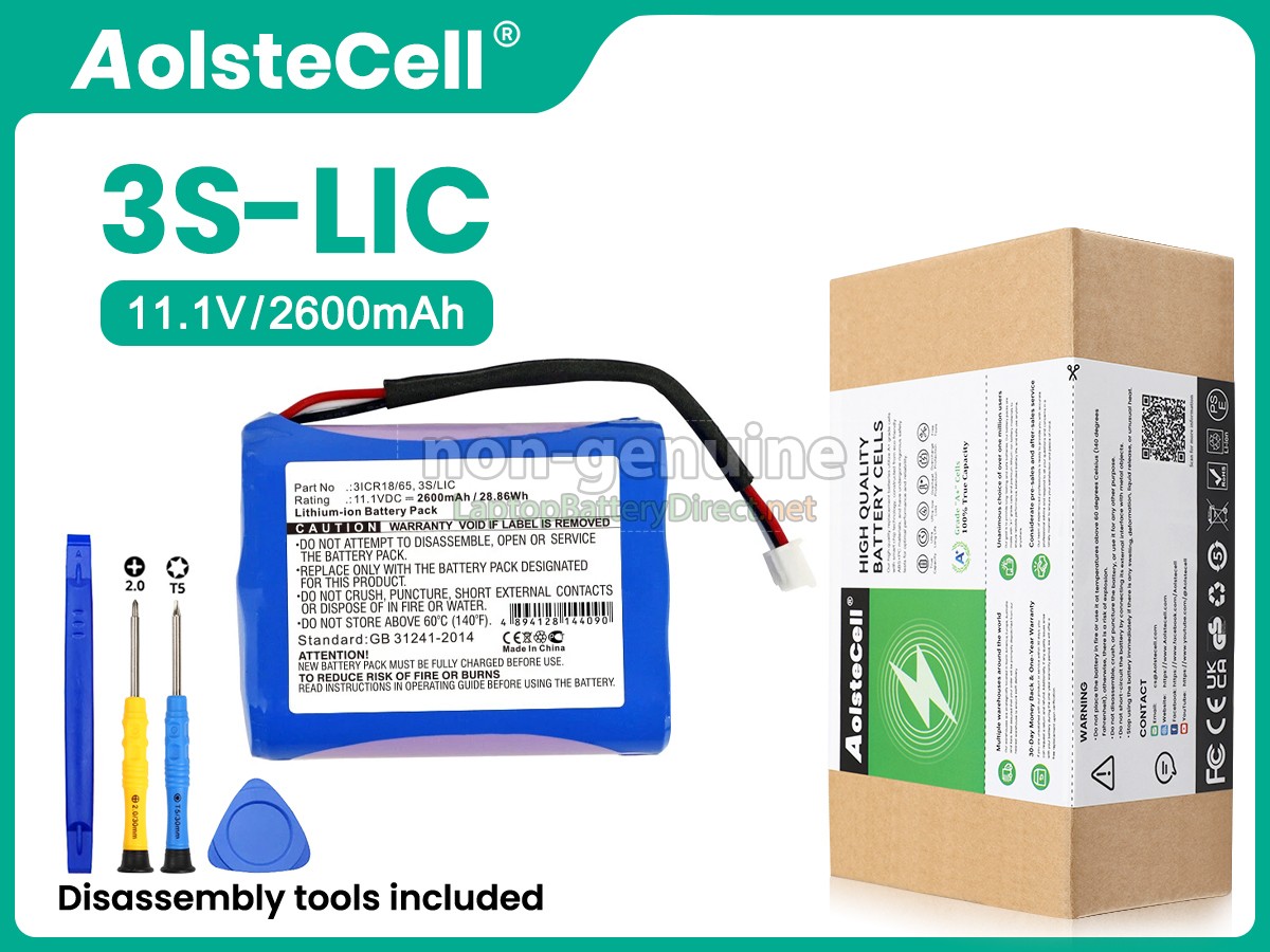 replacement Bang Olufsen BEOPLAY A3 battery