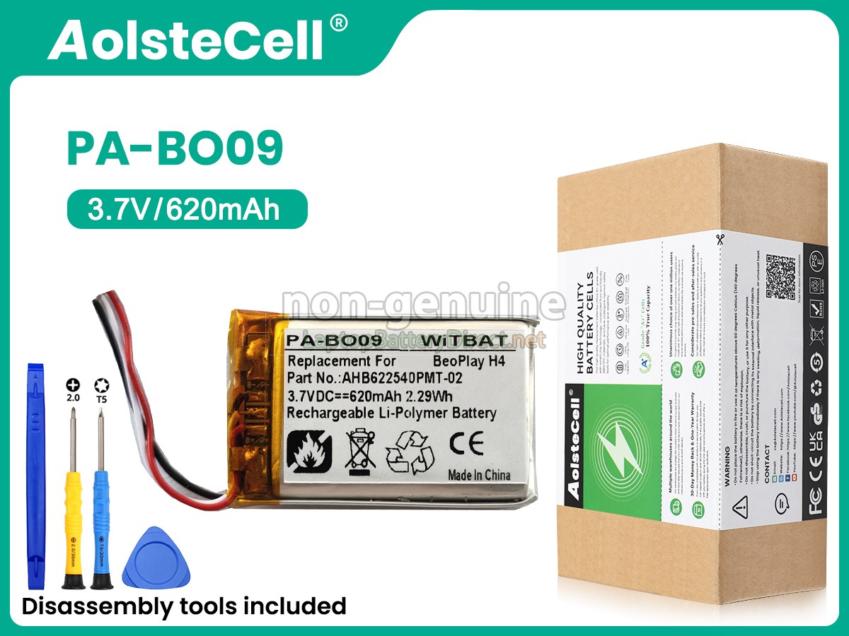 replacement Bang Olufsen BEOPLAY H4 battery