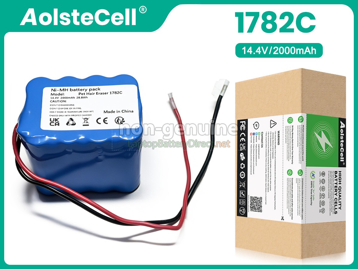 replacement Bissell 1782C battery