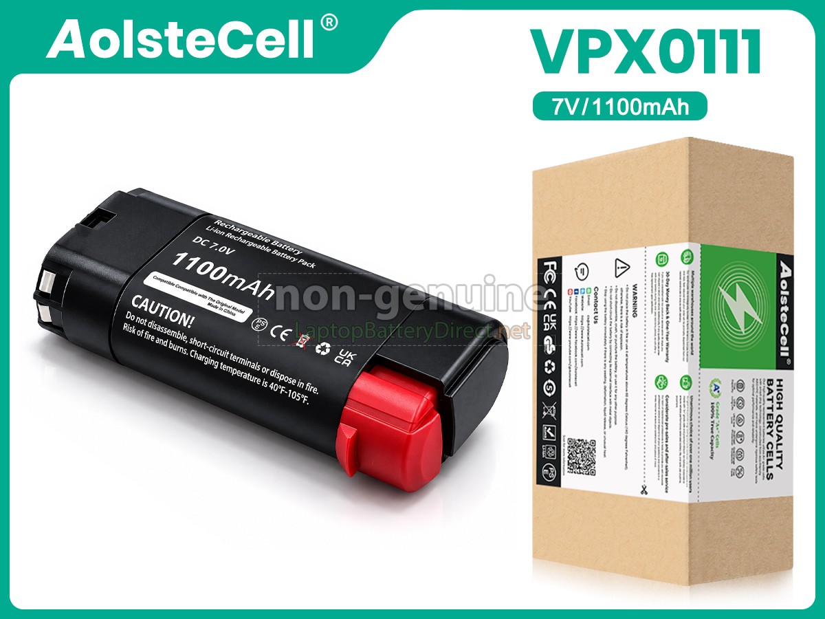 replacement Black Decker VPX1101 battery