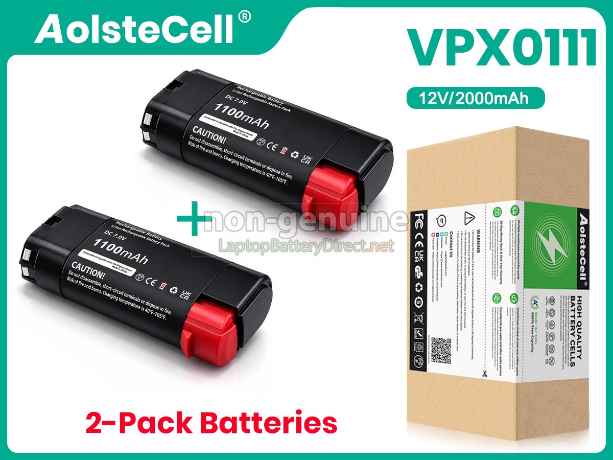 replacement Black Decker VPX1101 battery