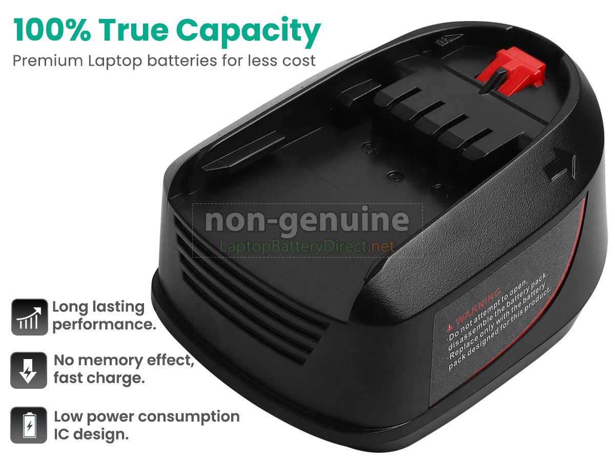 replacement Bosch 1600Z00000 battery