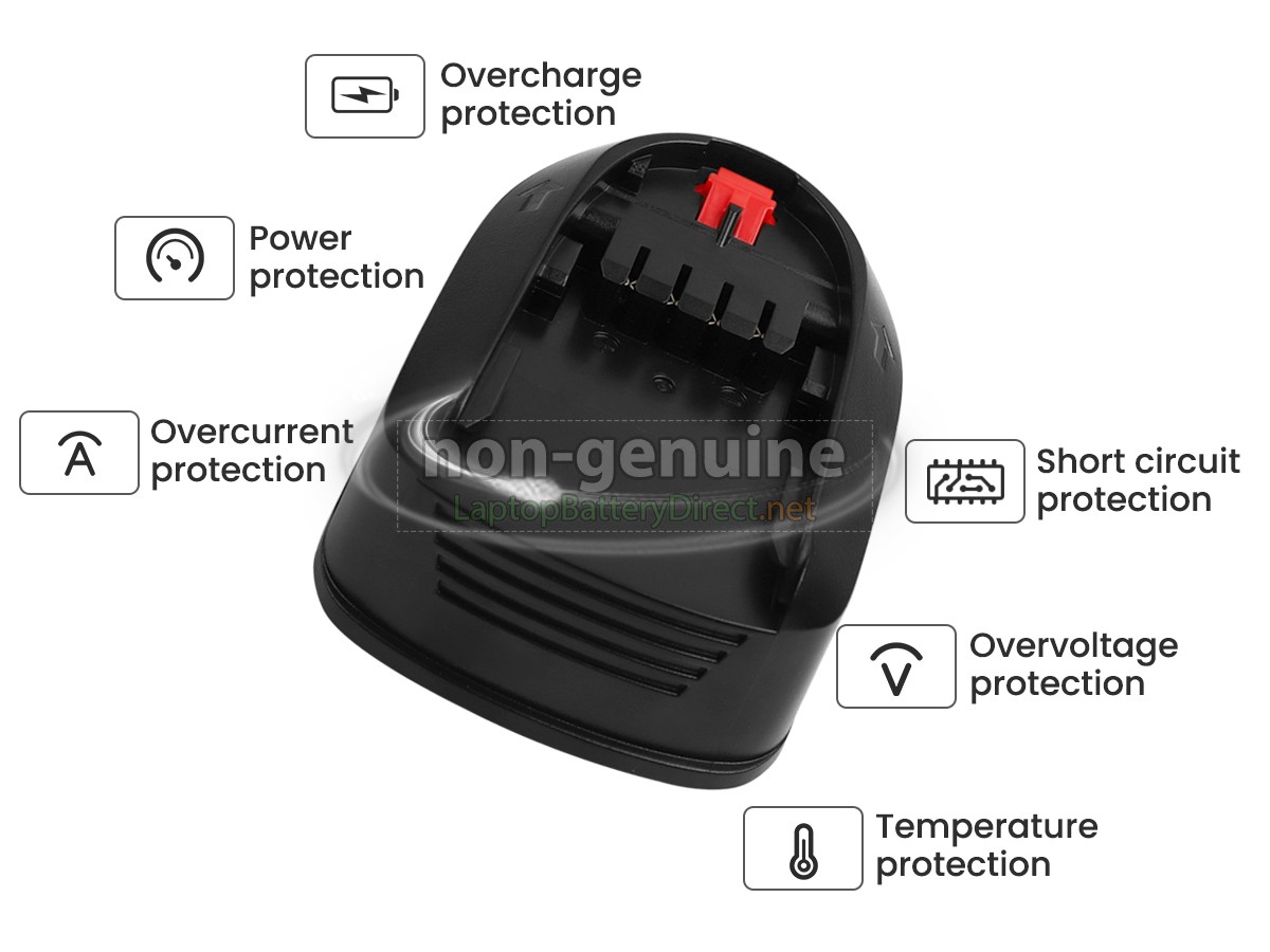 replacement Bosch 1600Z00000 battery