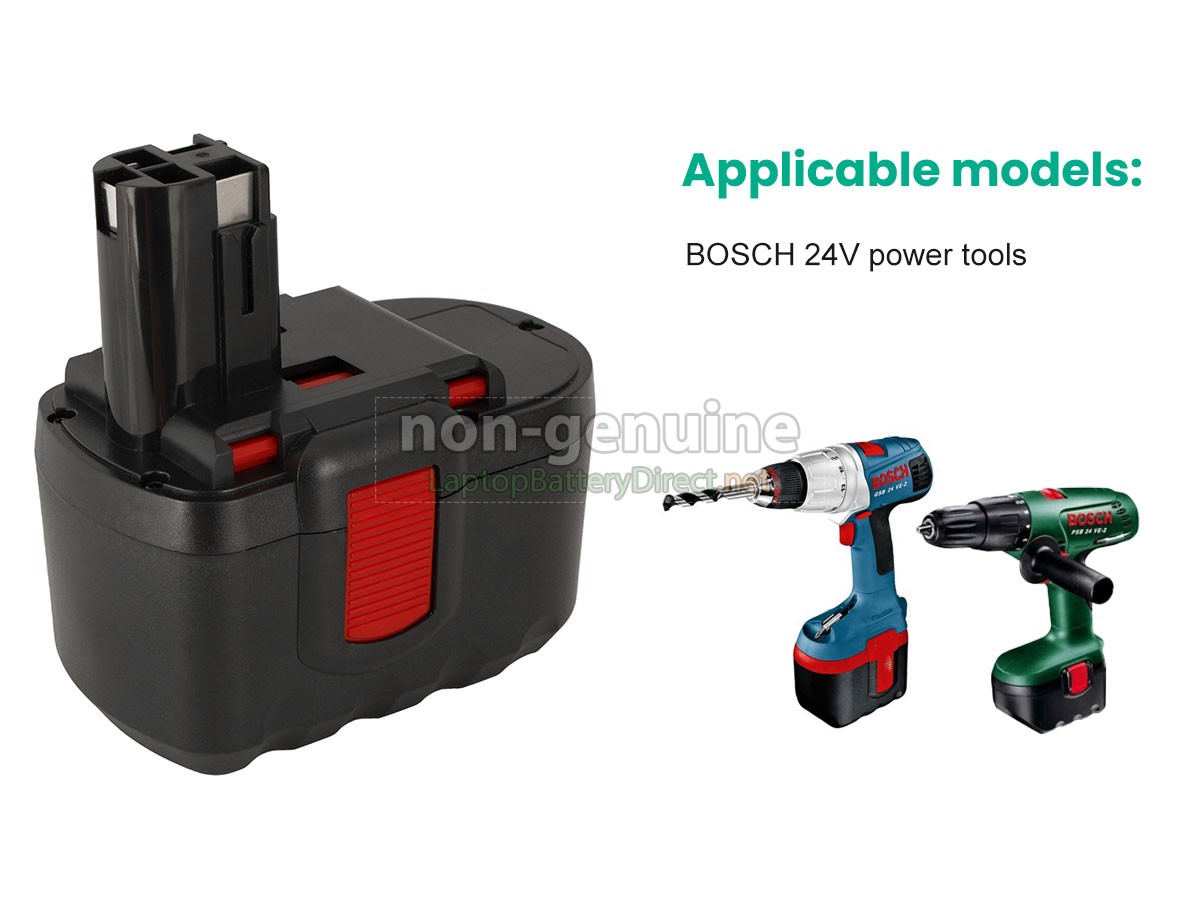 replacement Bosch GSA 24VE battery