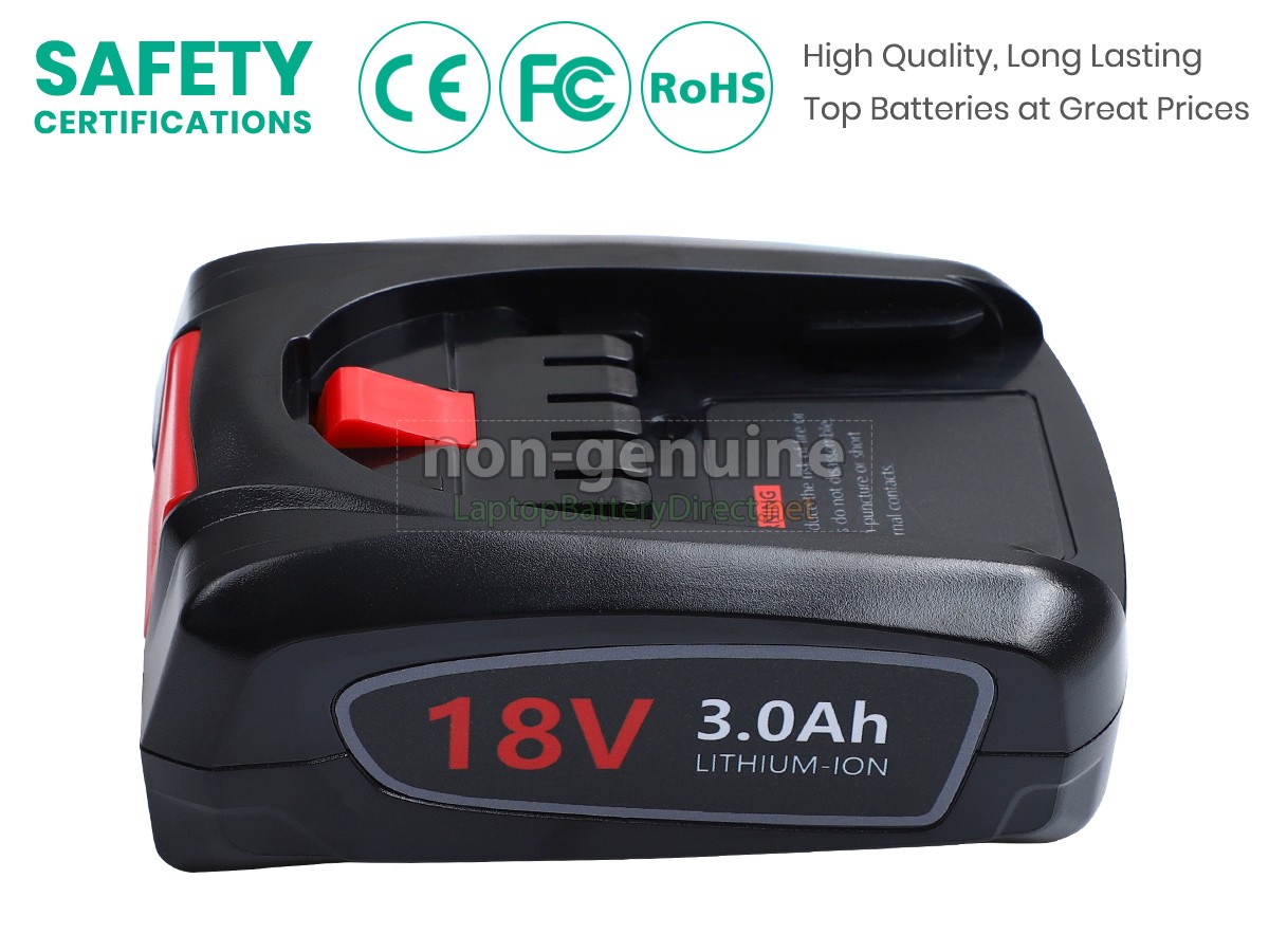 replacement Bosch 1600Z00000 battery