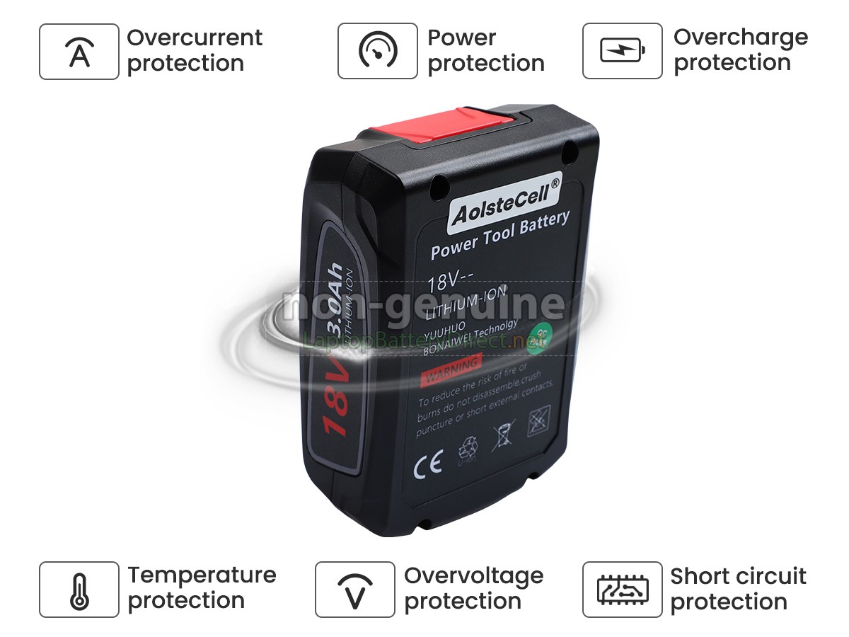 replacement Bosch 1600Z00000 battery