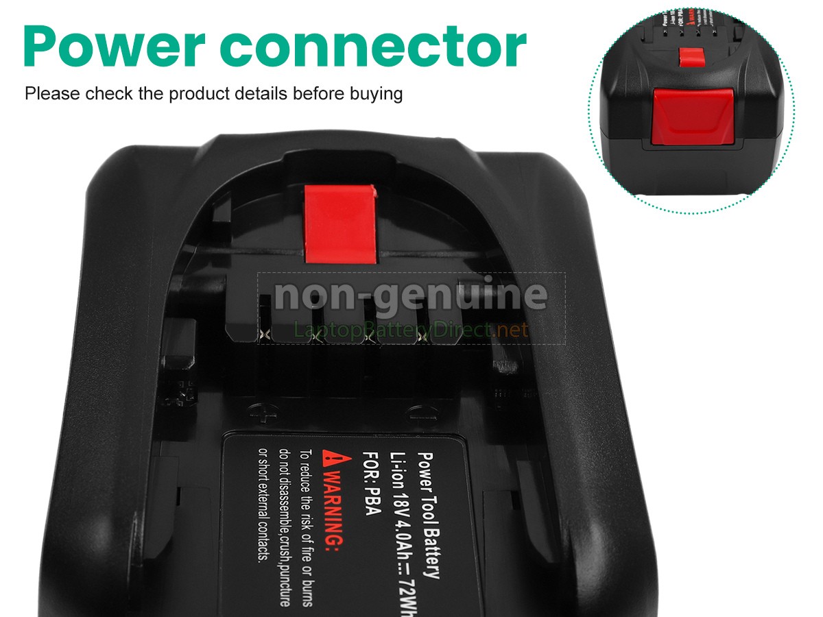 replacement Bosch 1600Z00000 battery