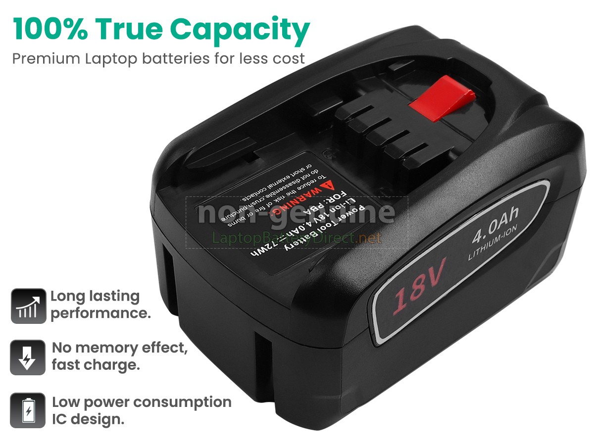 replacement Bosch 1600Z00000 battery