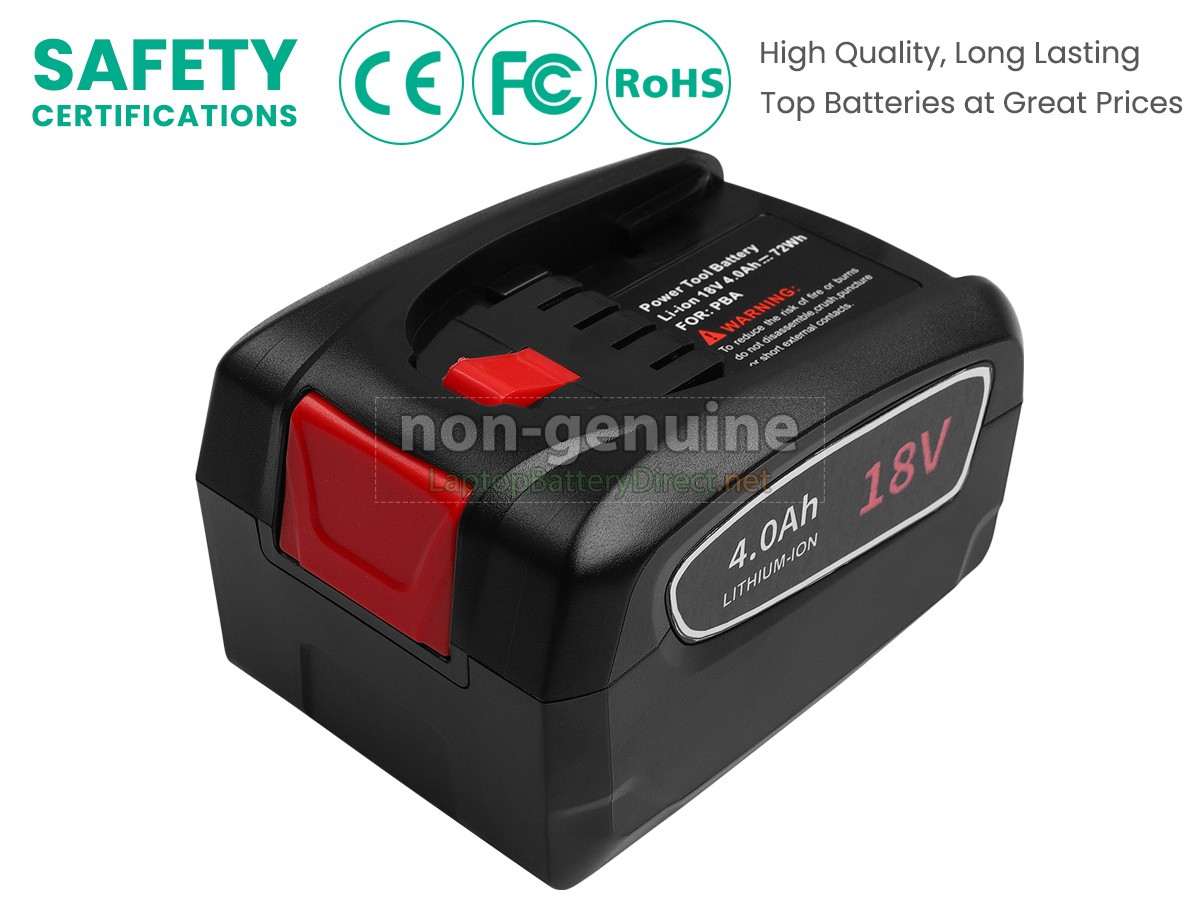 replacement Bosch 1600Z00000 battery