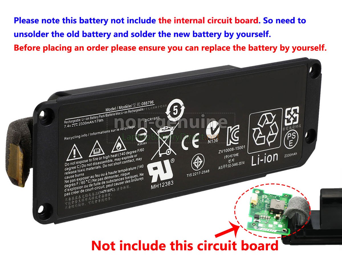 High Quality Bose MINI 2 SPEAKER Battery | LaptopBatteryDirect.net