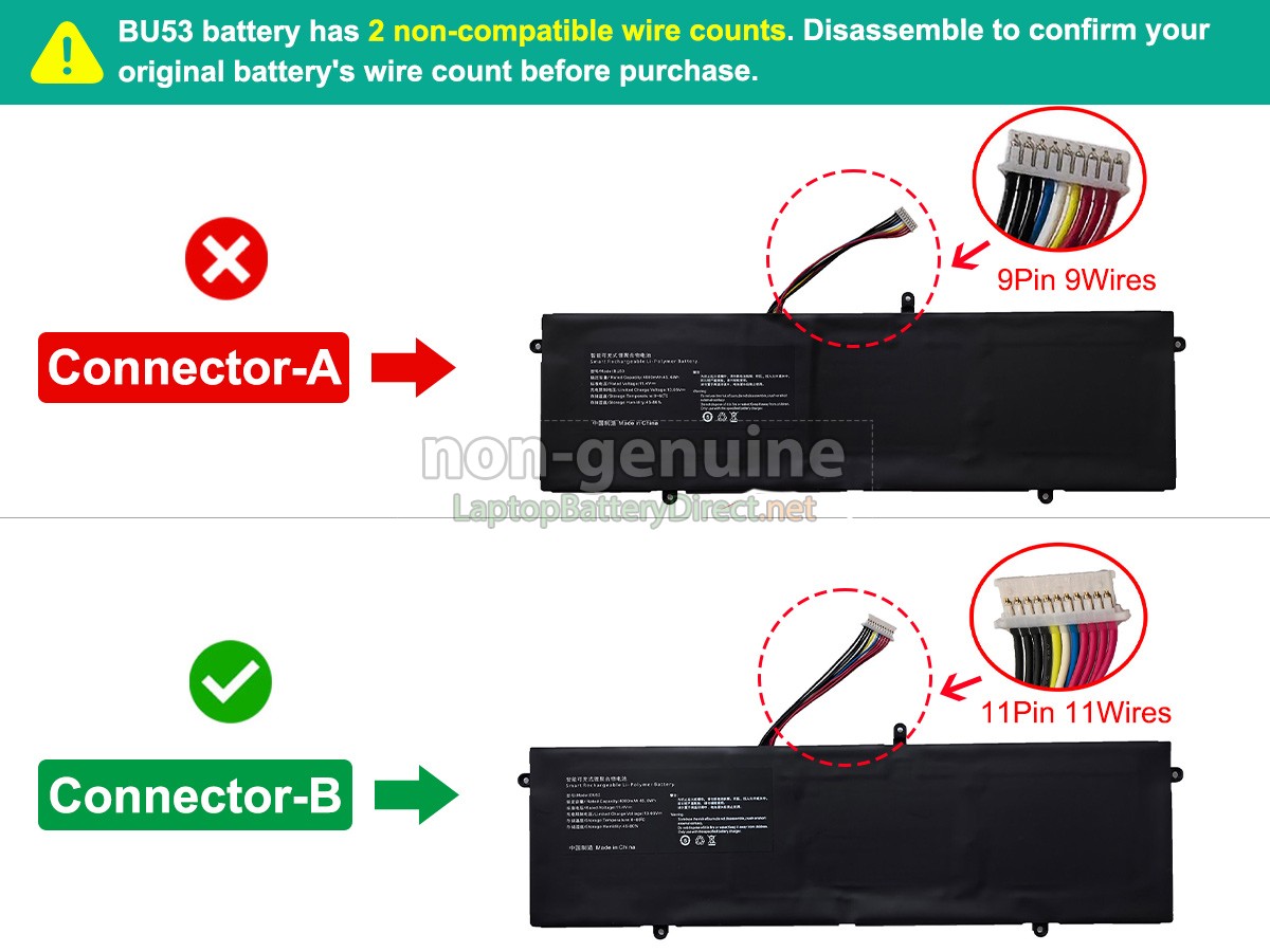 replacement Byone SU53 battery