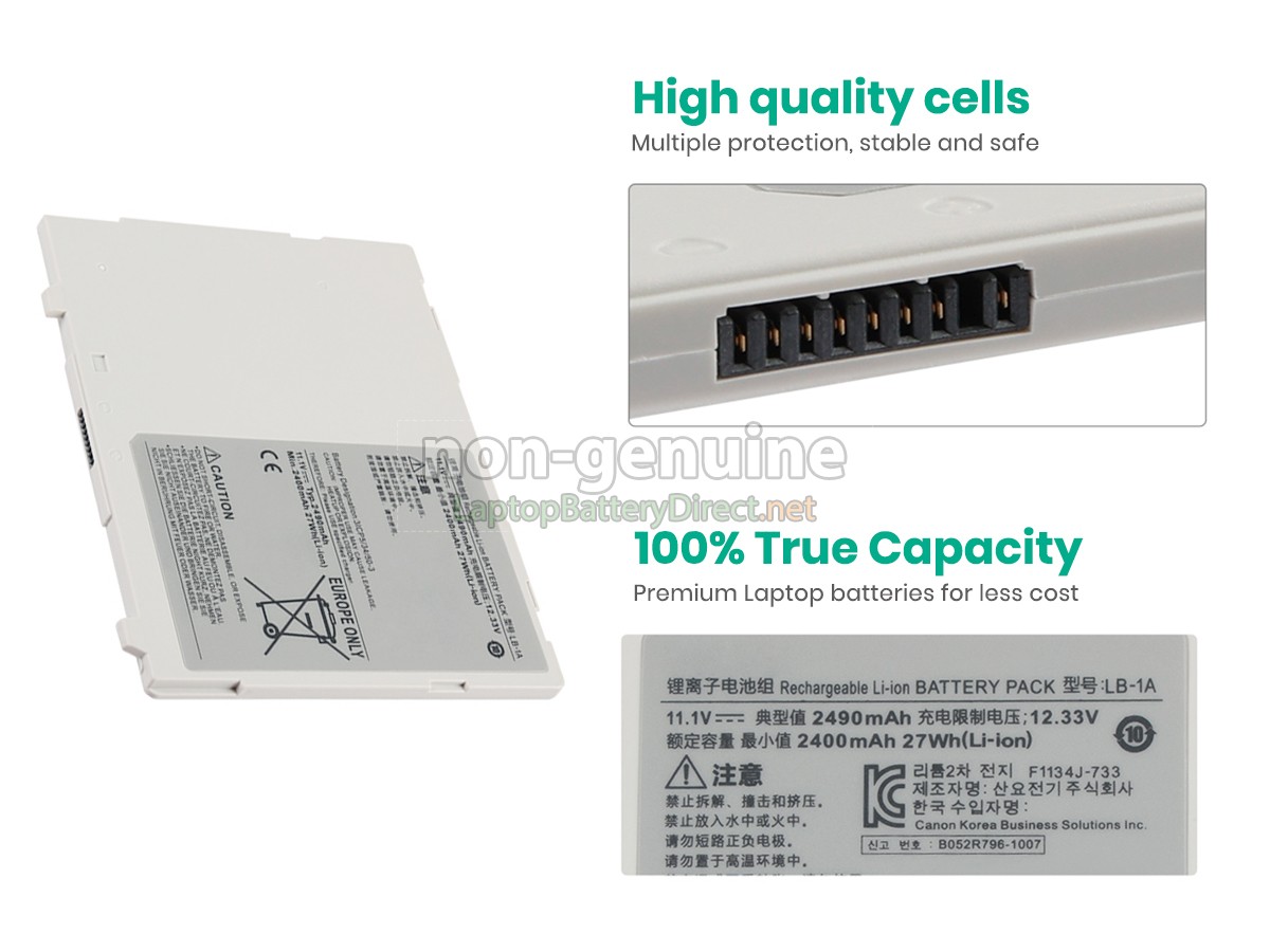 replacement Canon CXDI-55G battery