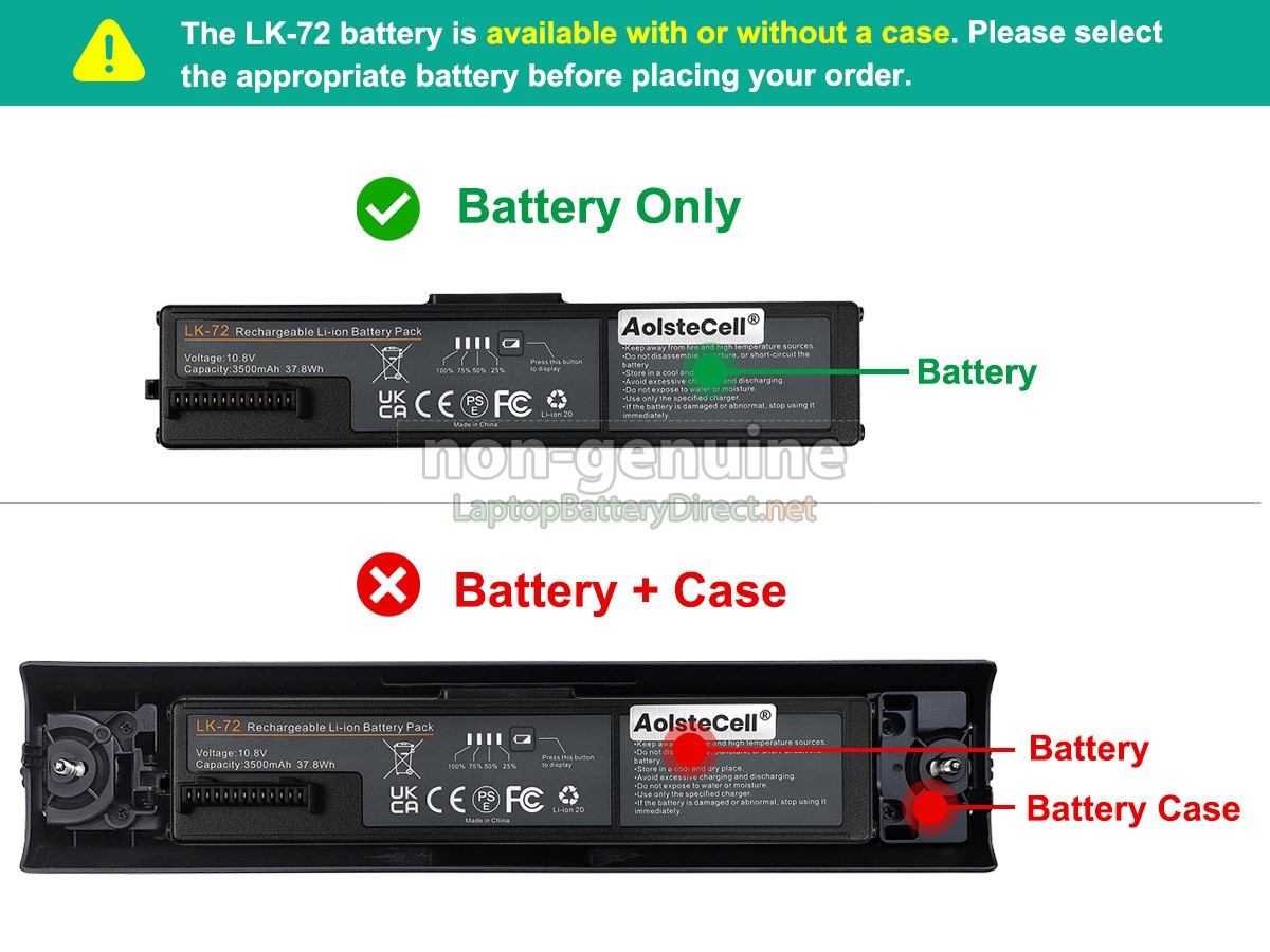 replacement Canon TR153 A4 MOBILE PRINTER battery