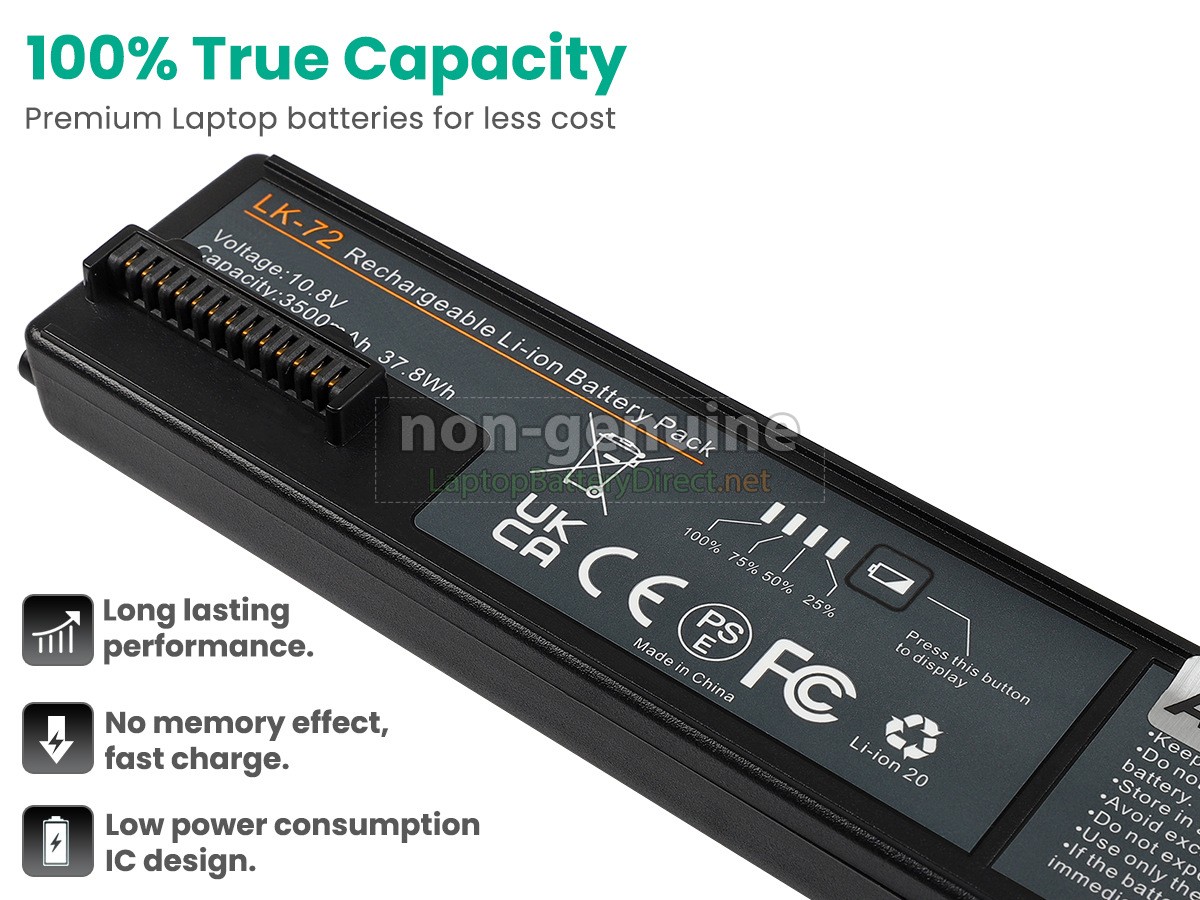 replacement Canon TR153 A4 MOBILE PRINTER battery