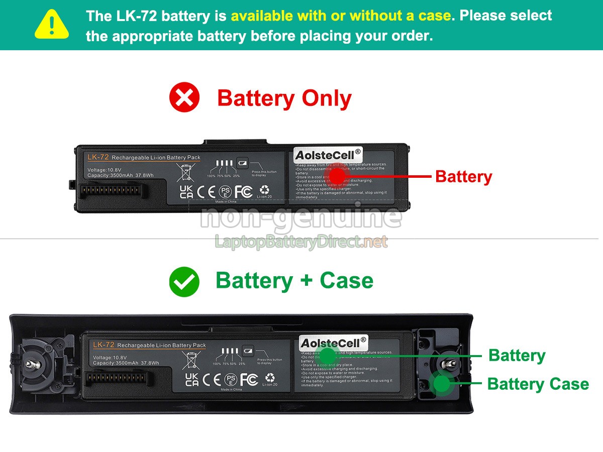 replacement Canon TR153 A4 MOBILE PRINTER battery