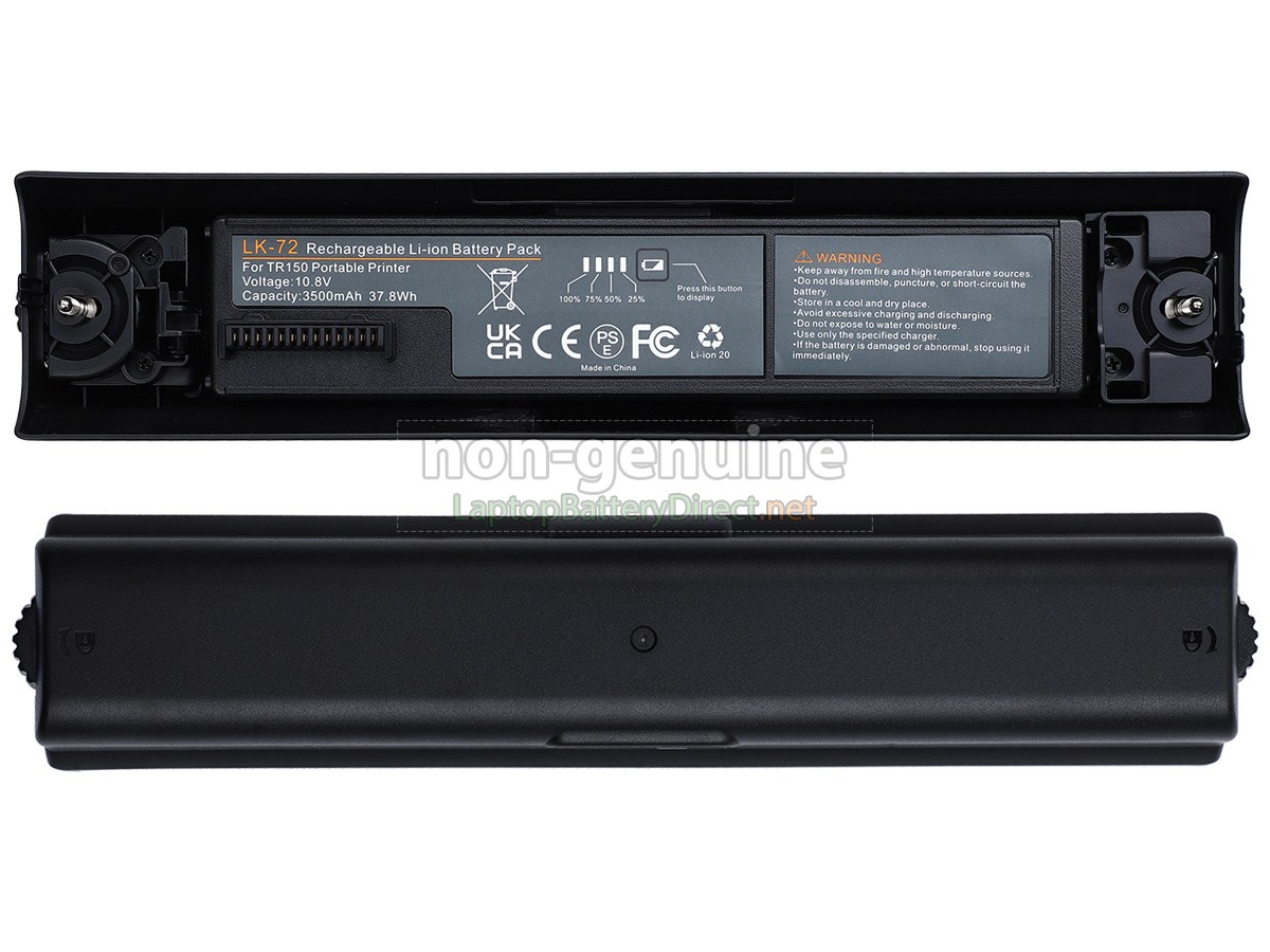 replacement Canon TR153 A4 MOBILE PRINTER battery