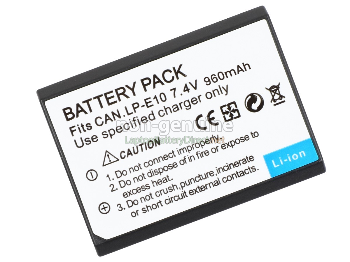 replacement Canon EOS KISS X80 battery