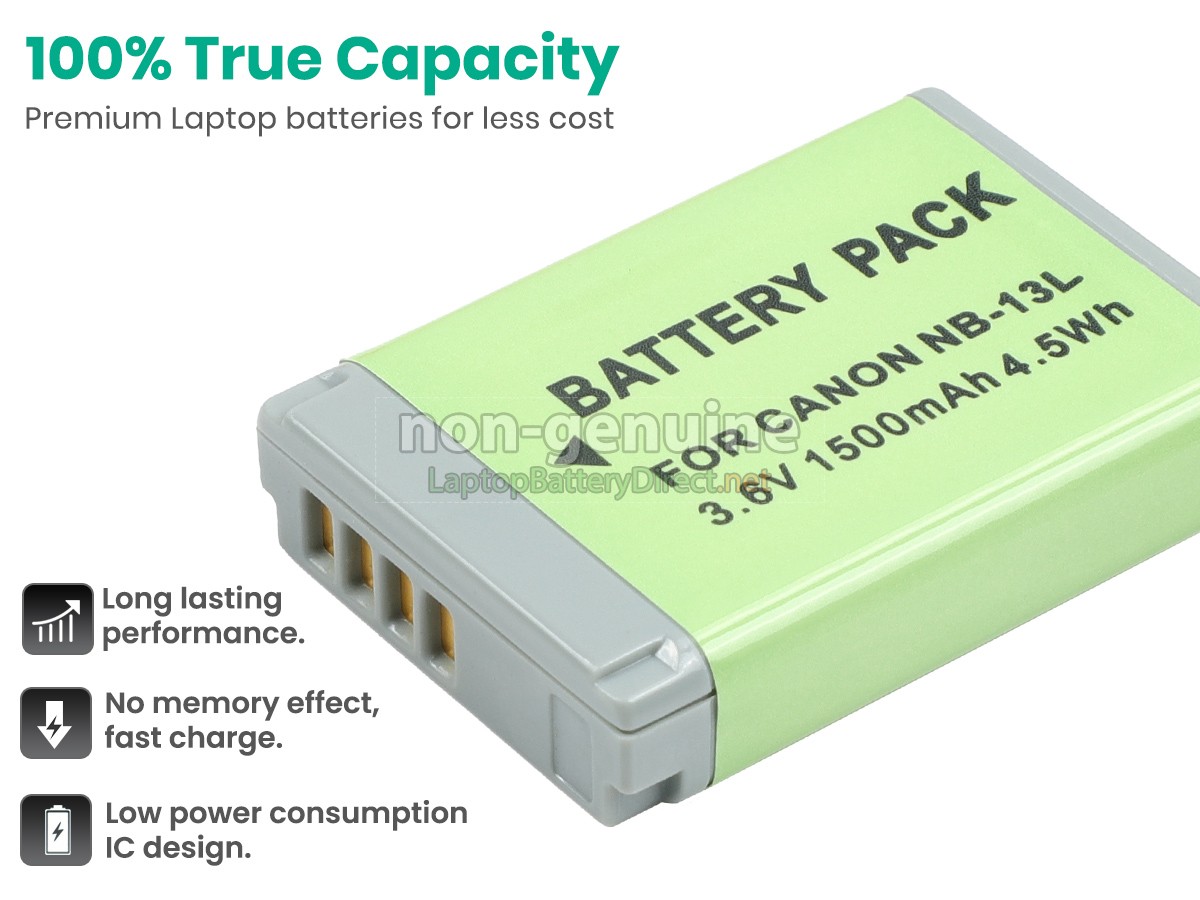 replacement Canon 1070C004 / PSSX720HS (BK) battery