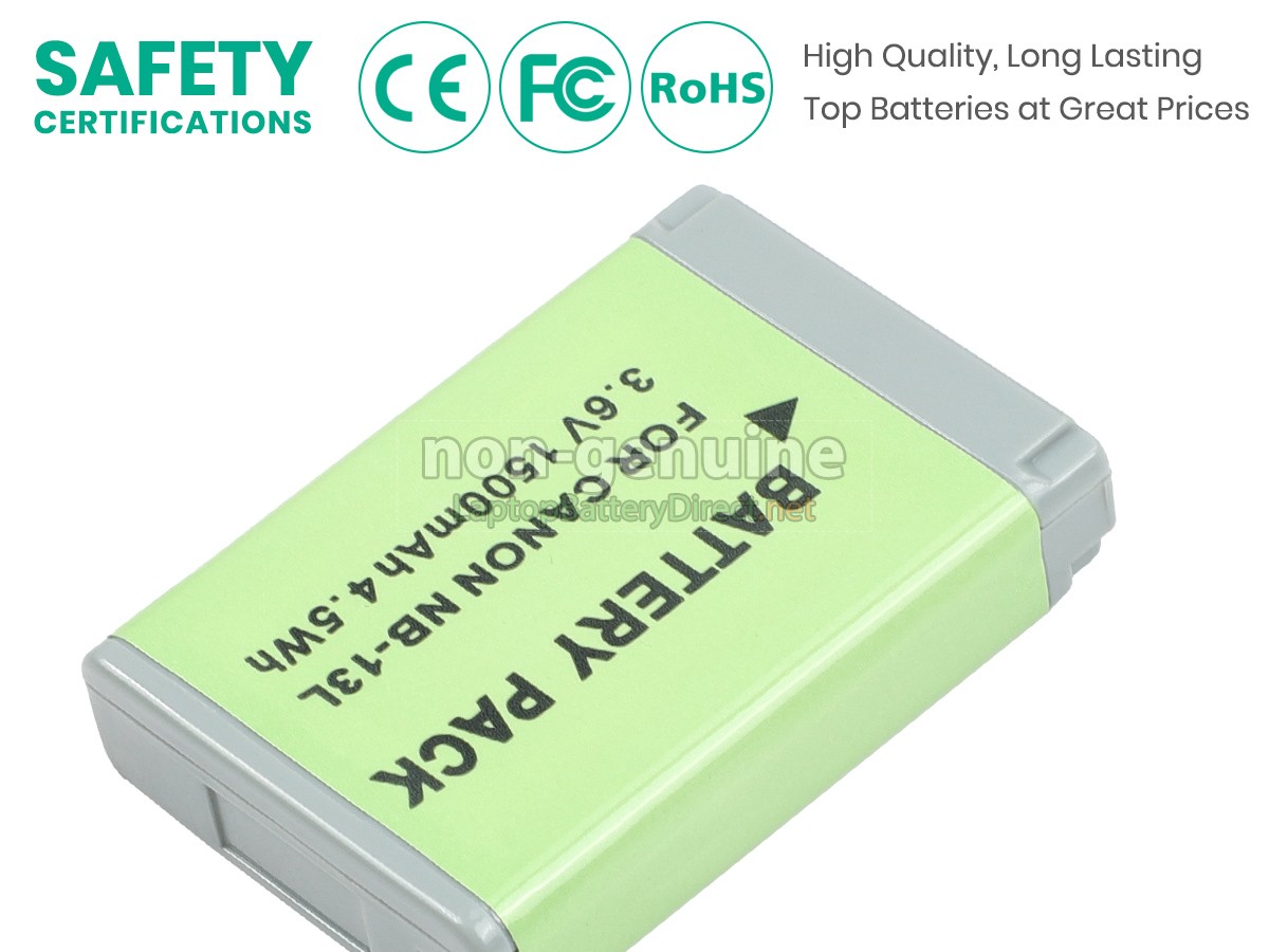 replacement Canon POWERSHOT G9 X (G9X) battery