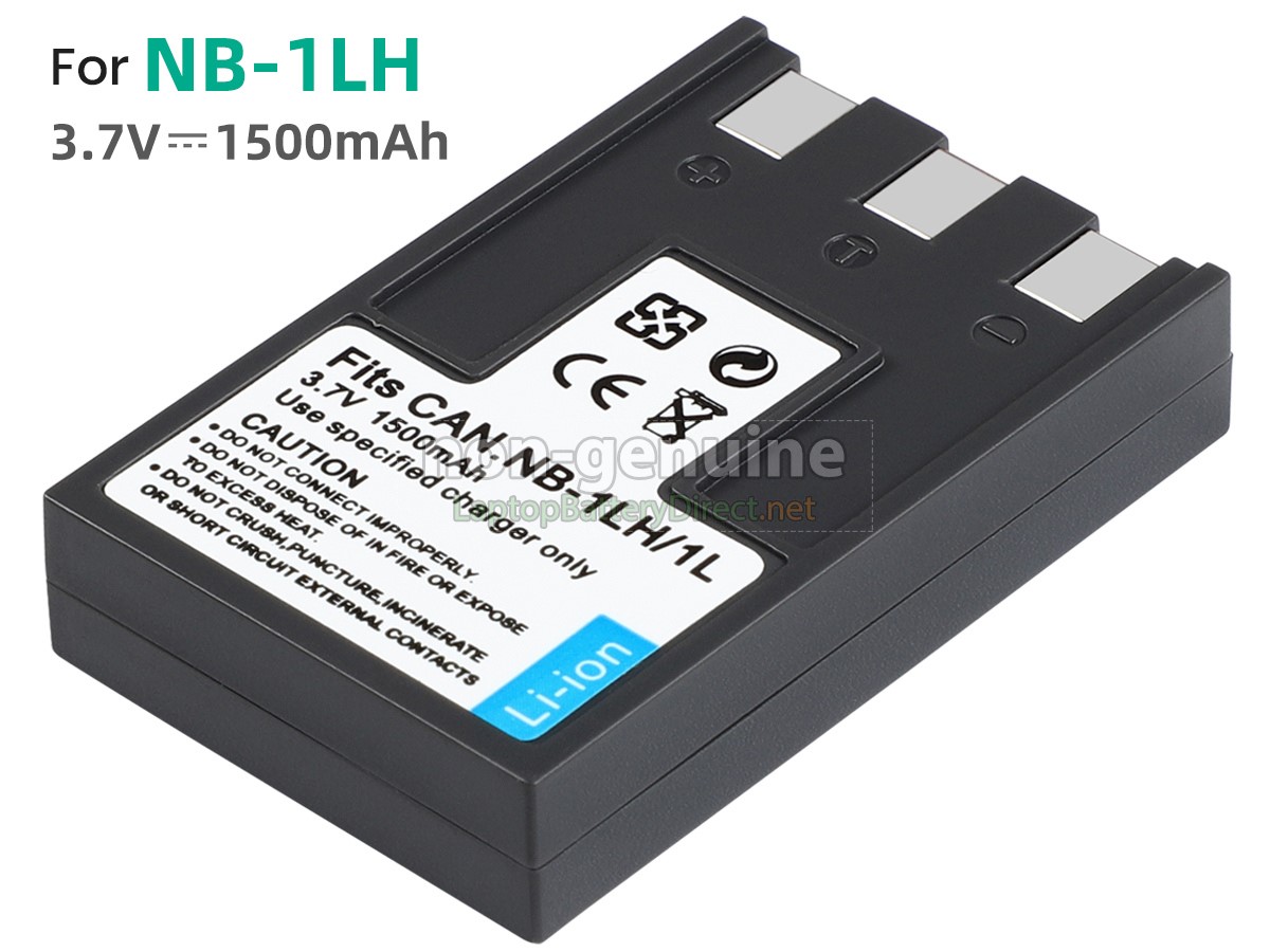 replacement Canon IXUS V3 battery