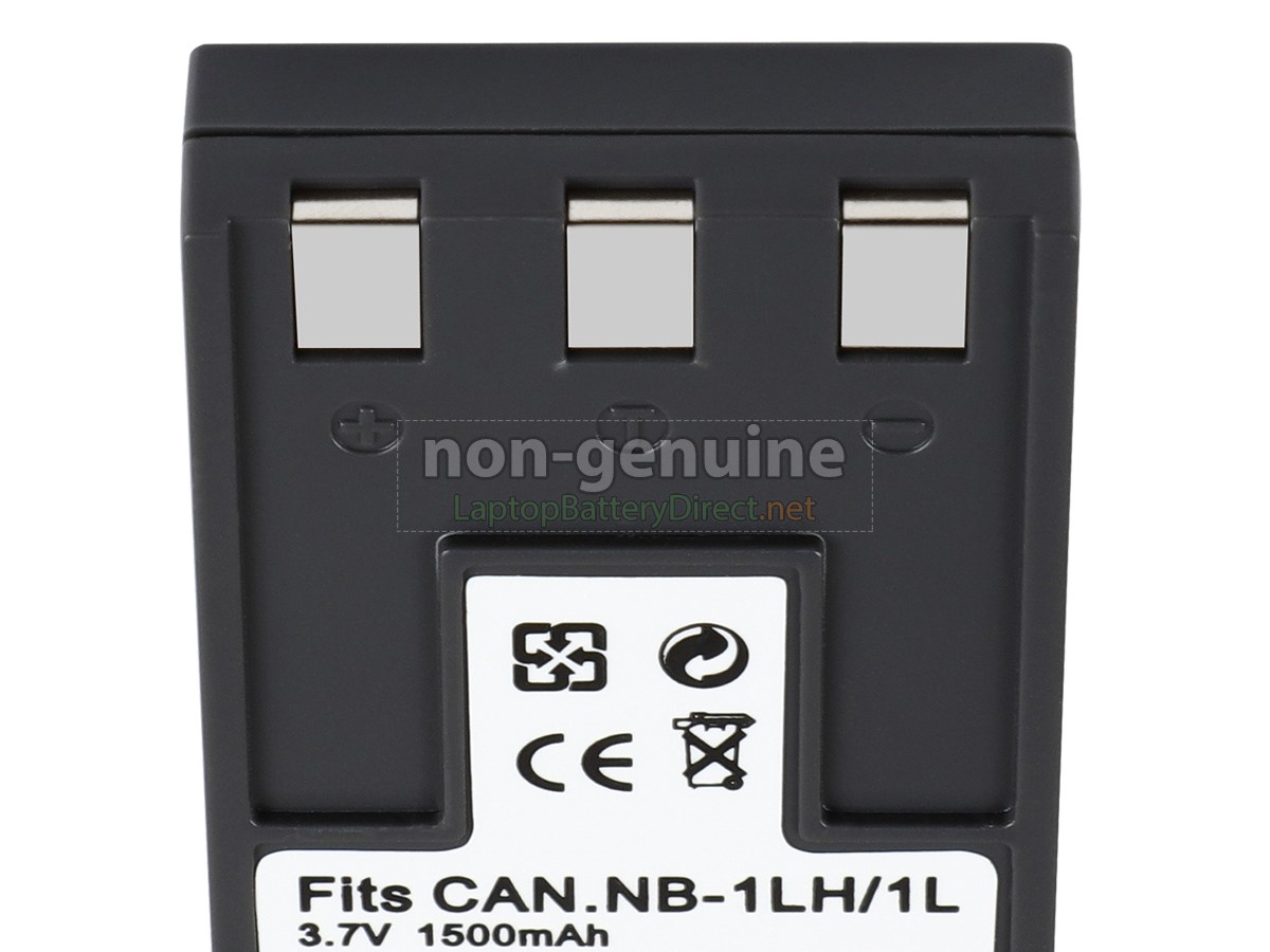 replacement Canon IXUS V3 battery