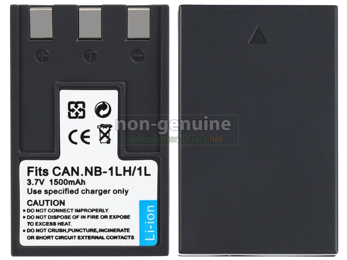 replacement Canon IXUS V3 battery