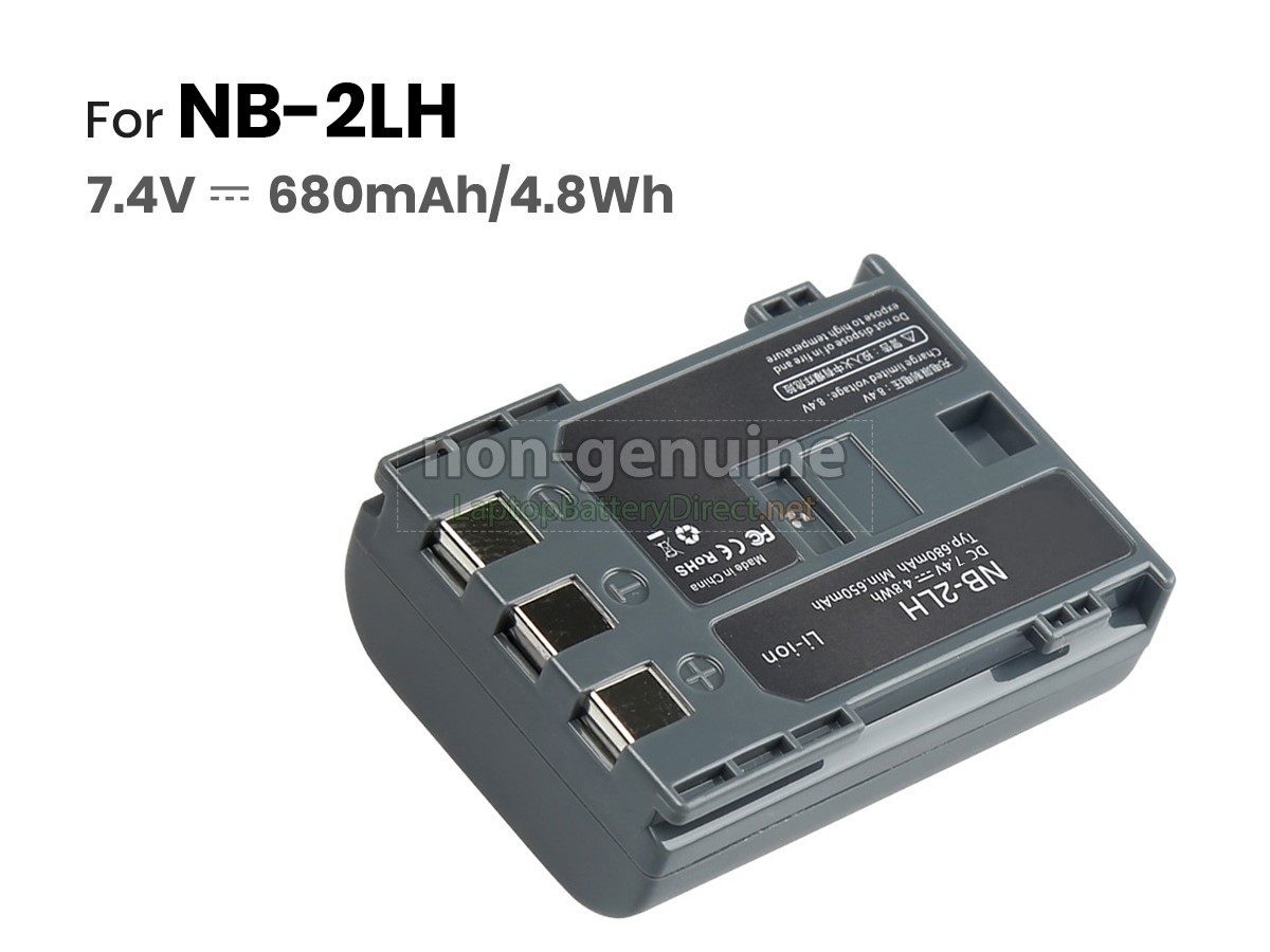 replacement Canon NB-2L battery
