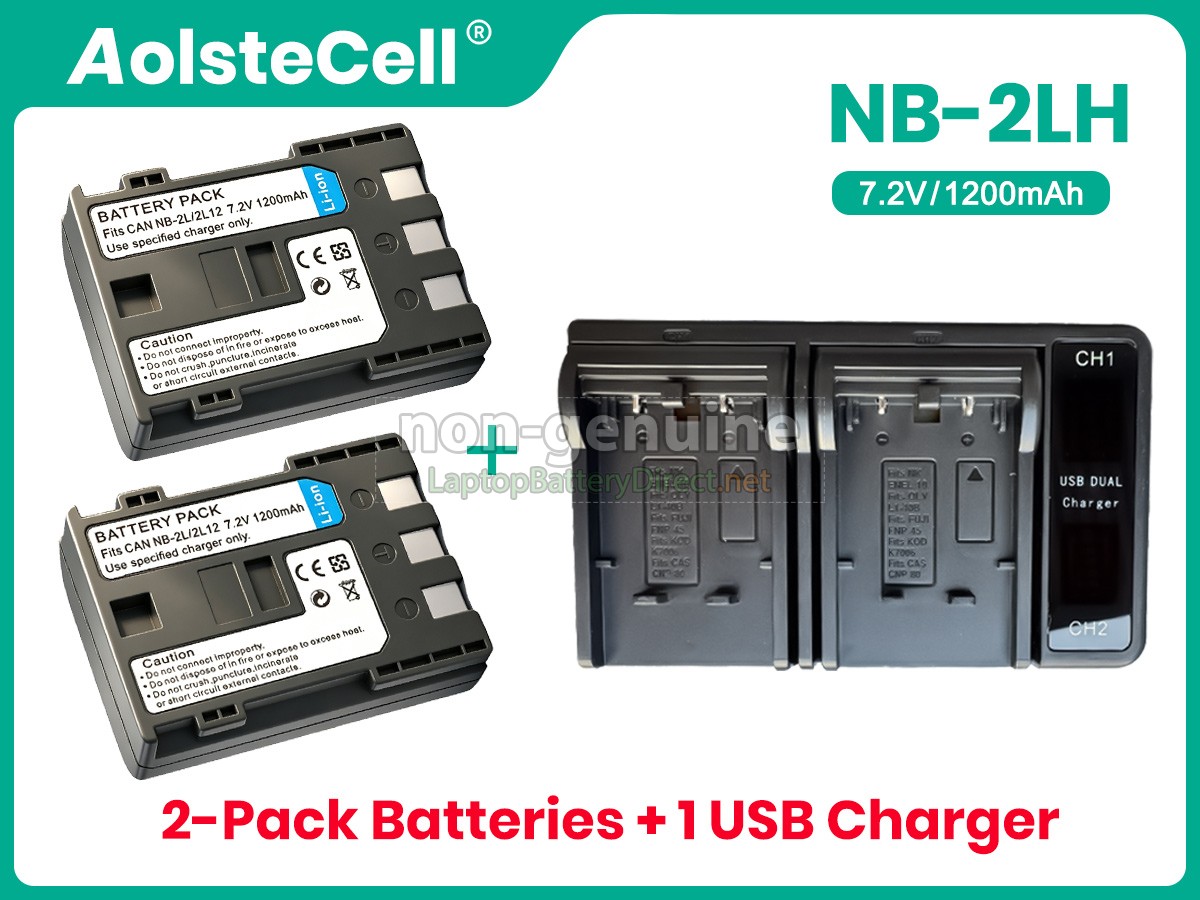 replacement Canon BP-2L14 battery