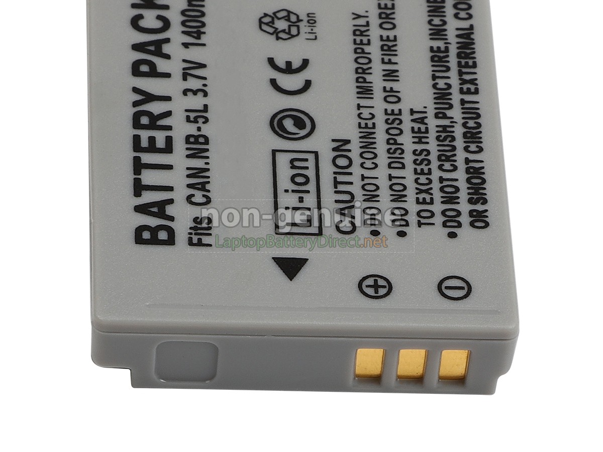 replacement Canon 1135B002 battery