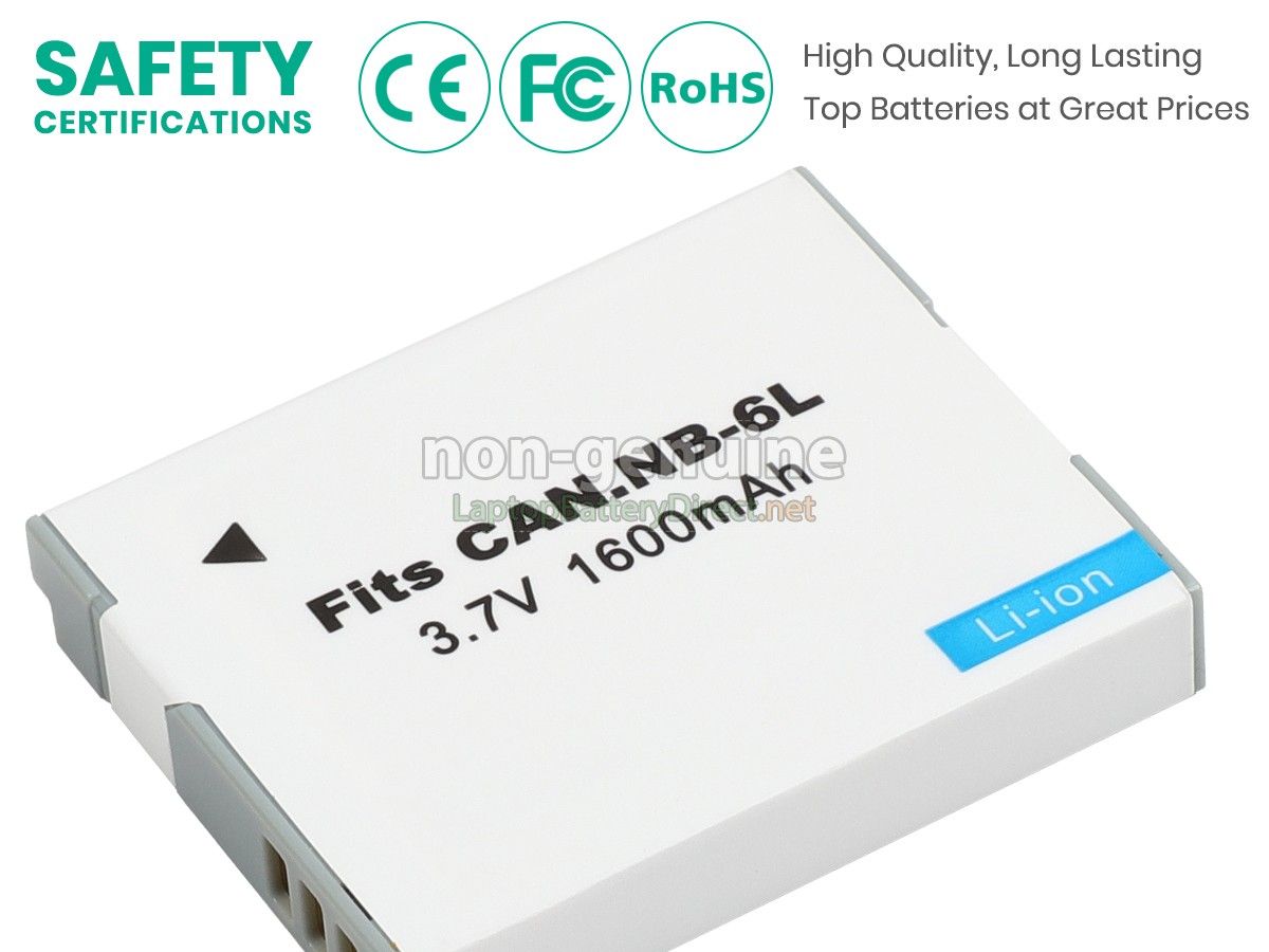 replacement Canon POWERSHOT S200 battery