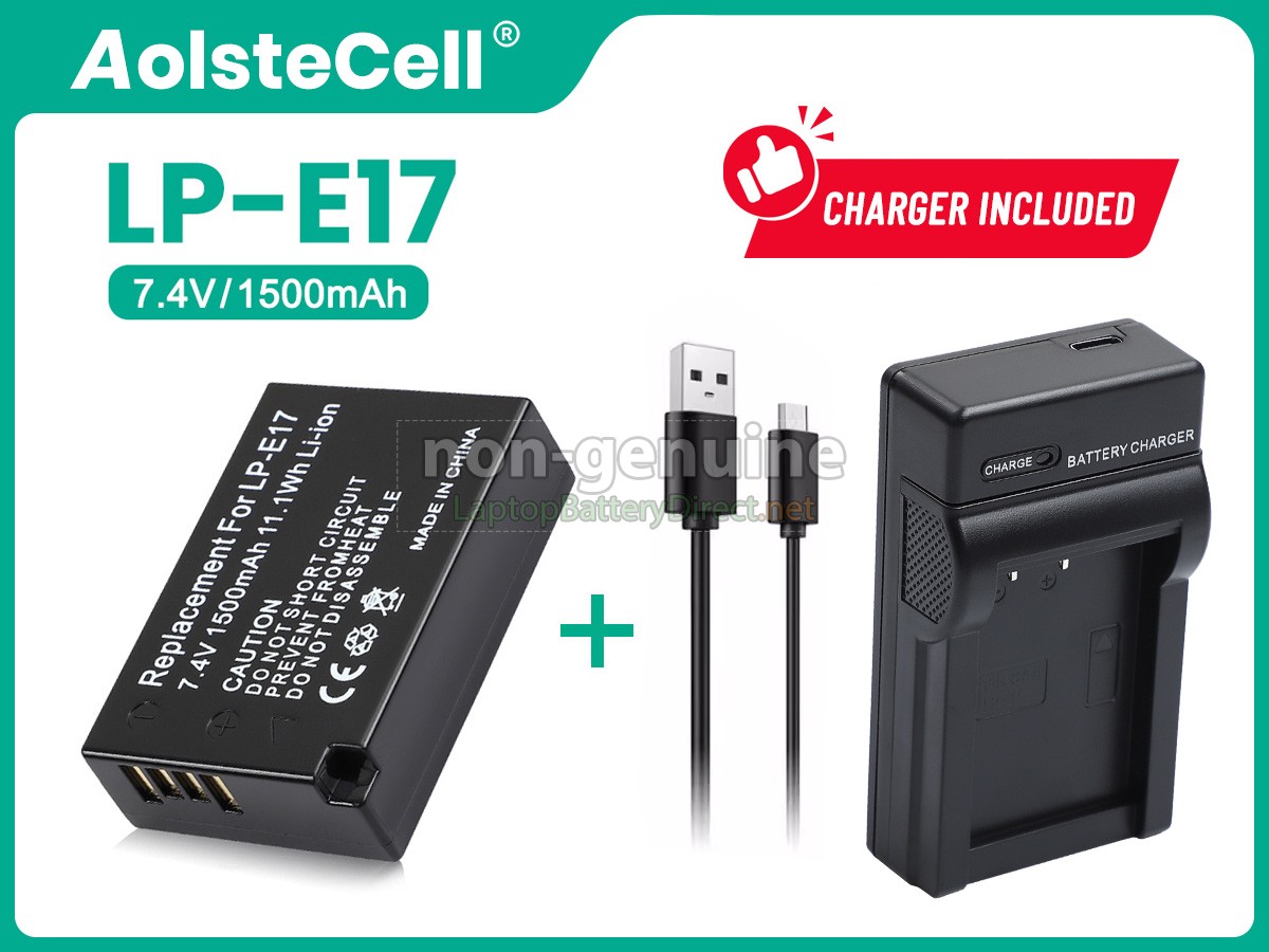 replacement Canon LP-E17 battery