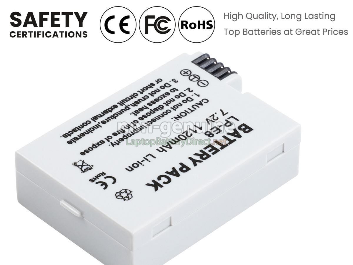 replacement Canon 8594B011 battery