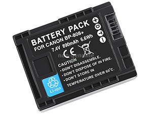 Replacement Battery for Canon BP-808 laptop