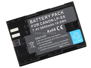 Replacement Battery for Canon LP-E6 laptop