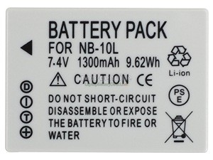 Replacement Battery for Canon PowerShot G1X laptop