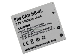 Replacement Battery for Canon PowerShot SD300 laptop