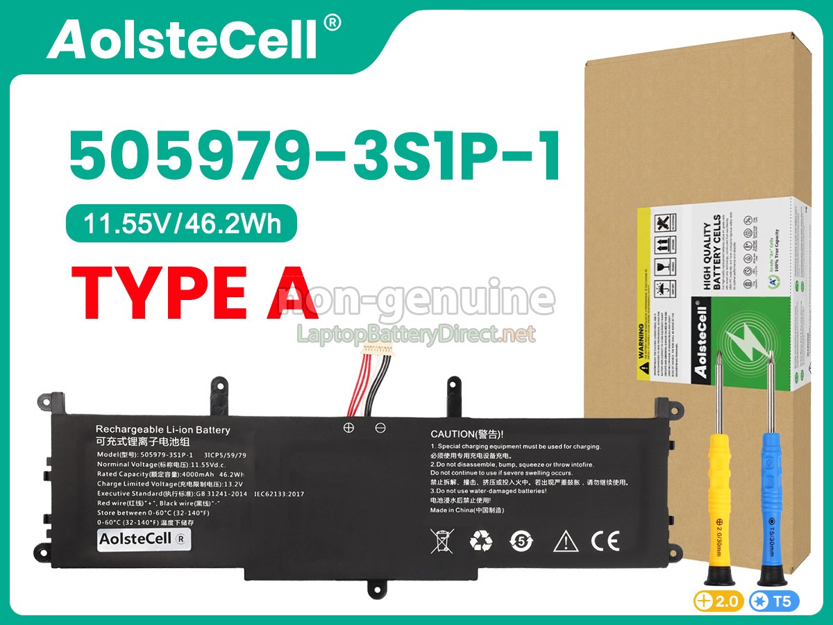 replacement CHUWI COREBOOK PRO 13 CWI528 battery