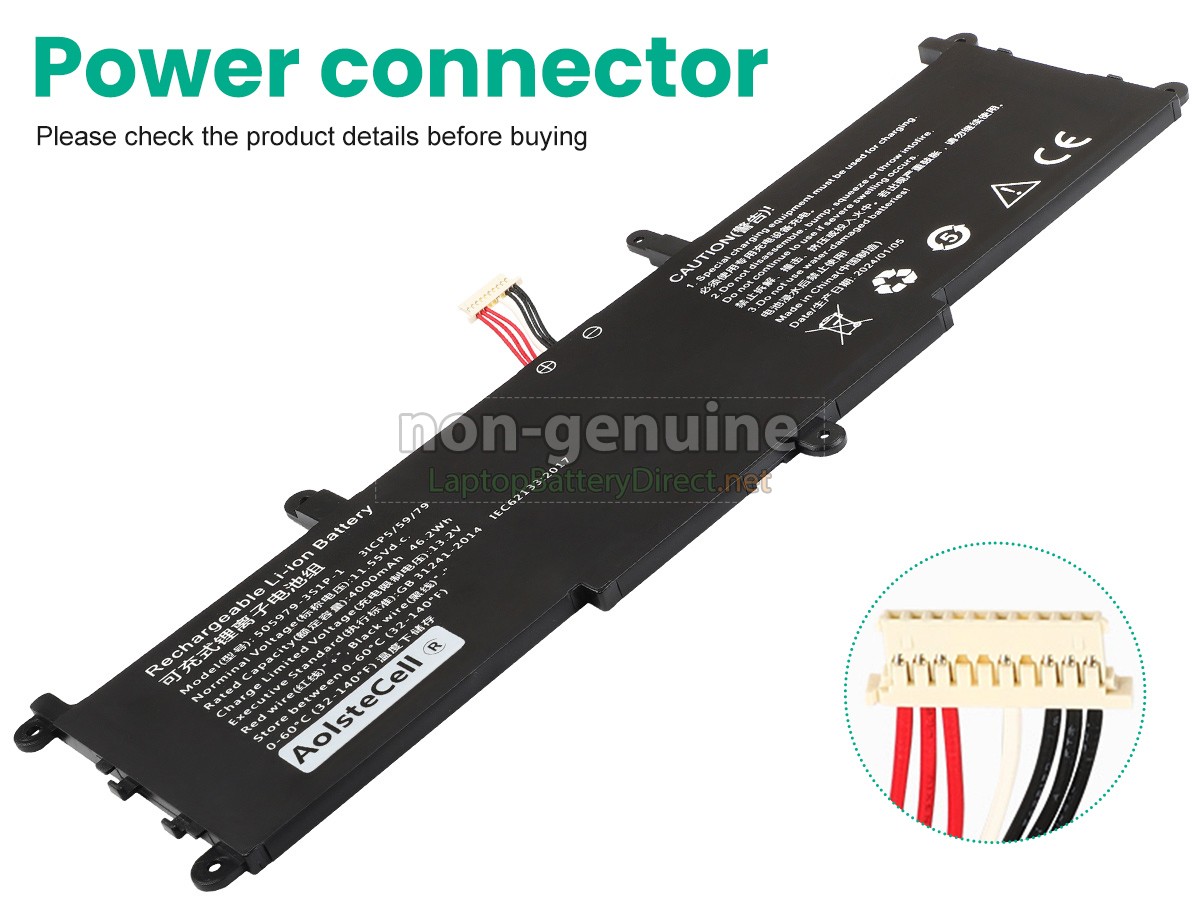 replacement CHUWI COREBOOK PRO 13 CWI528 battery