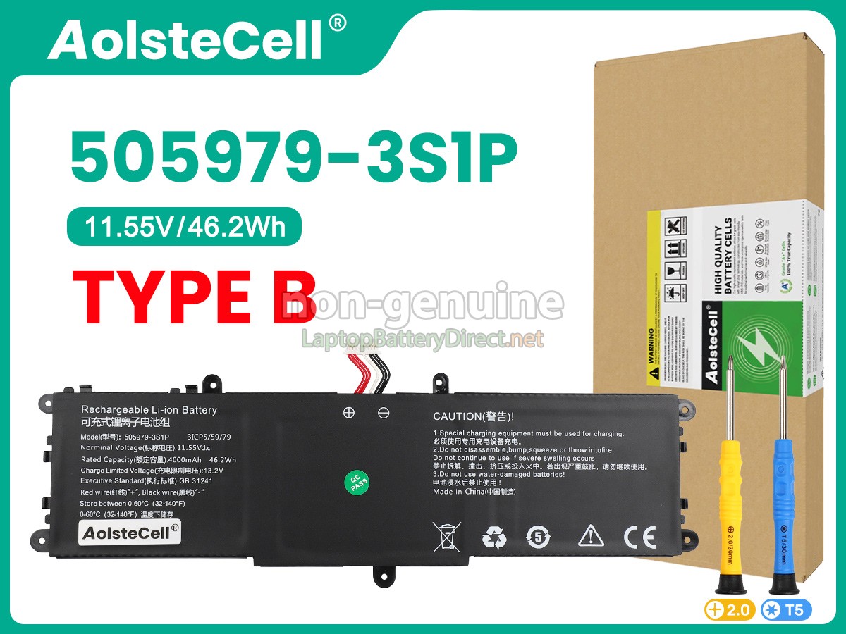 replacement CHUWI COREBOOK PRO 13 CWI528 battery