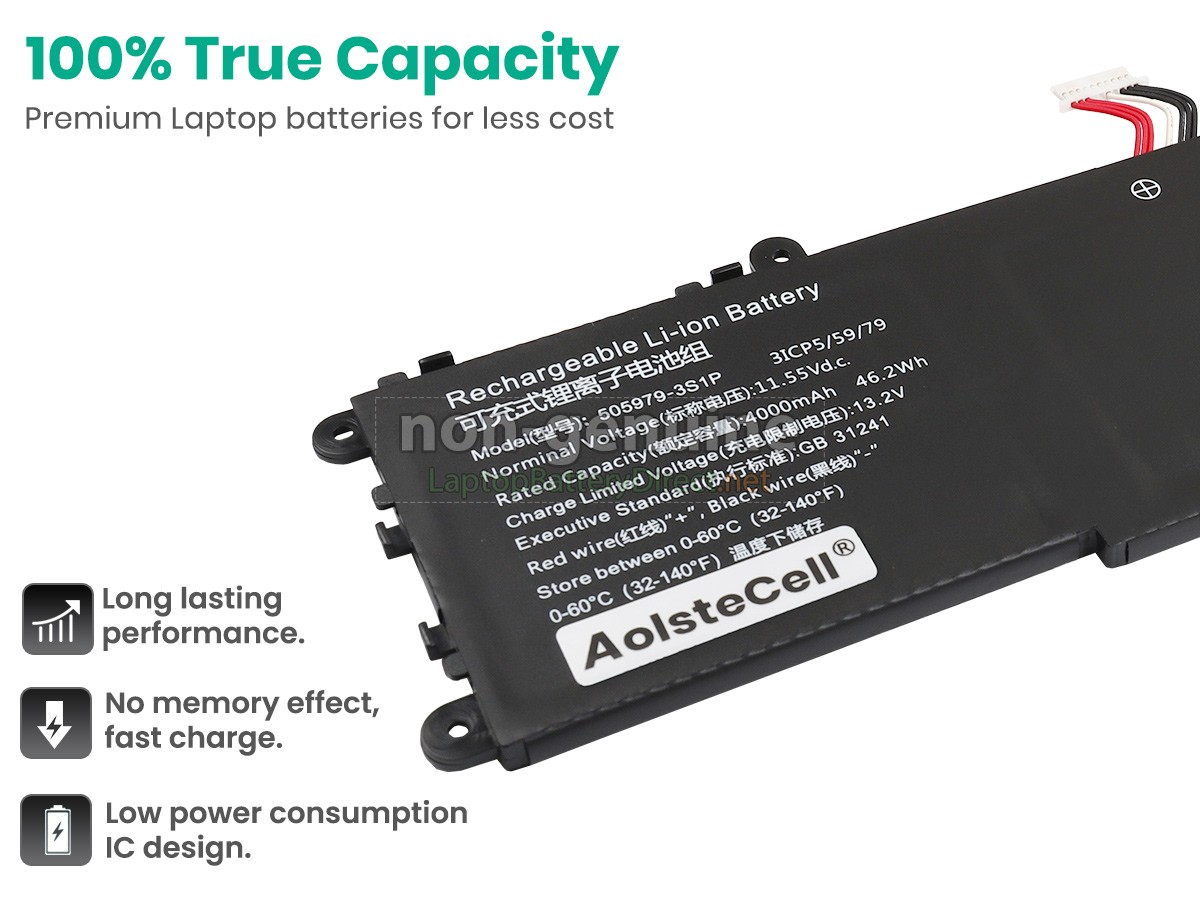 replacement CHUWI COREBOOK PRO 13 CWI528 battery