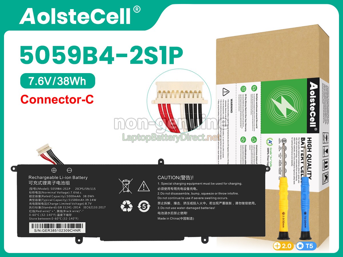 replacement CHUWI 5059B4-2S-1 battery