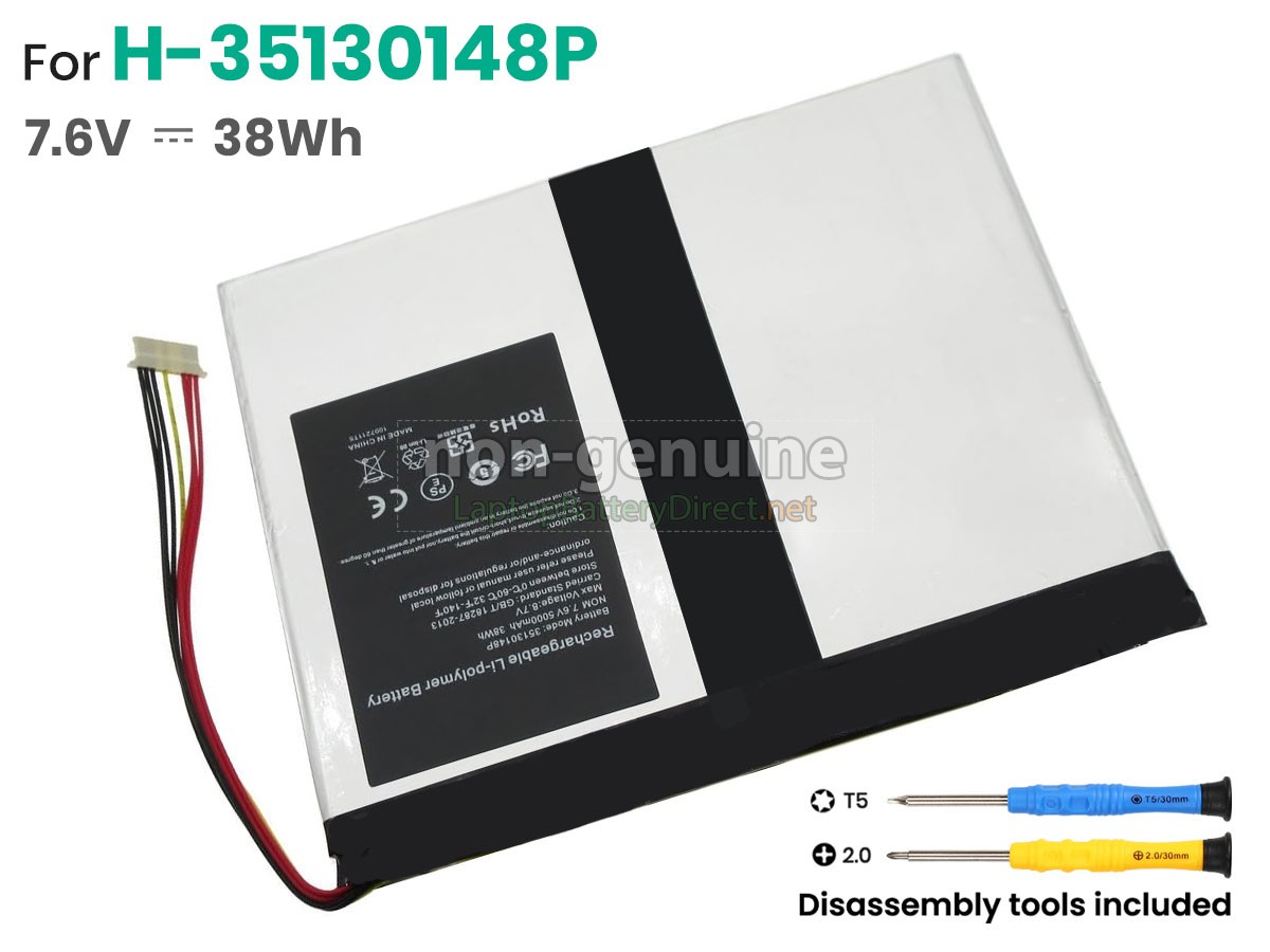 replacement CHUWI UBOOK PRO12.3 M3 battery