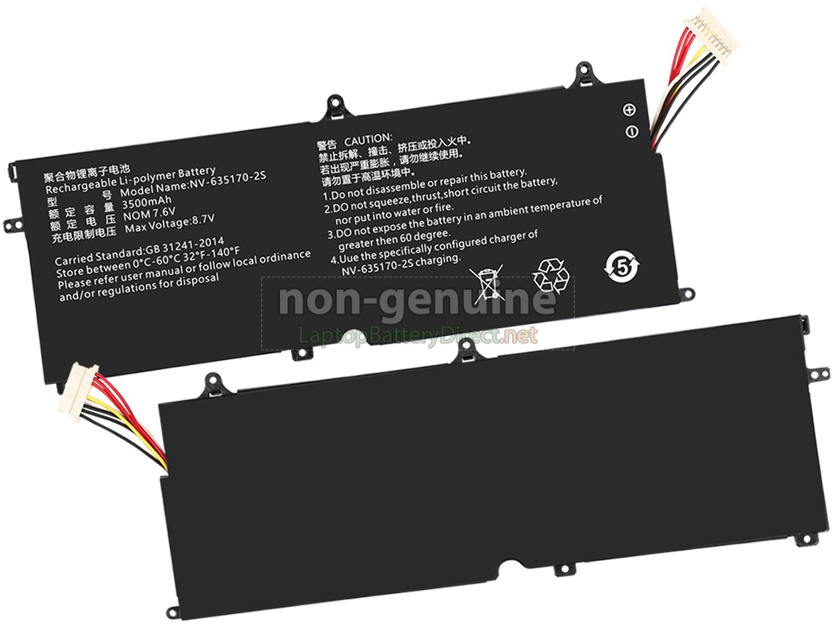 replacement CHUWI NV-635170-2S battery