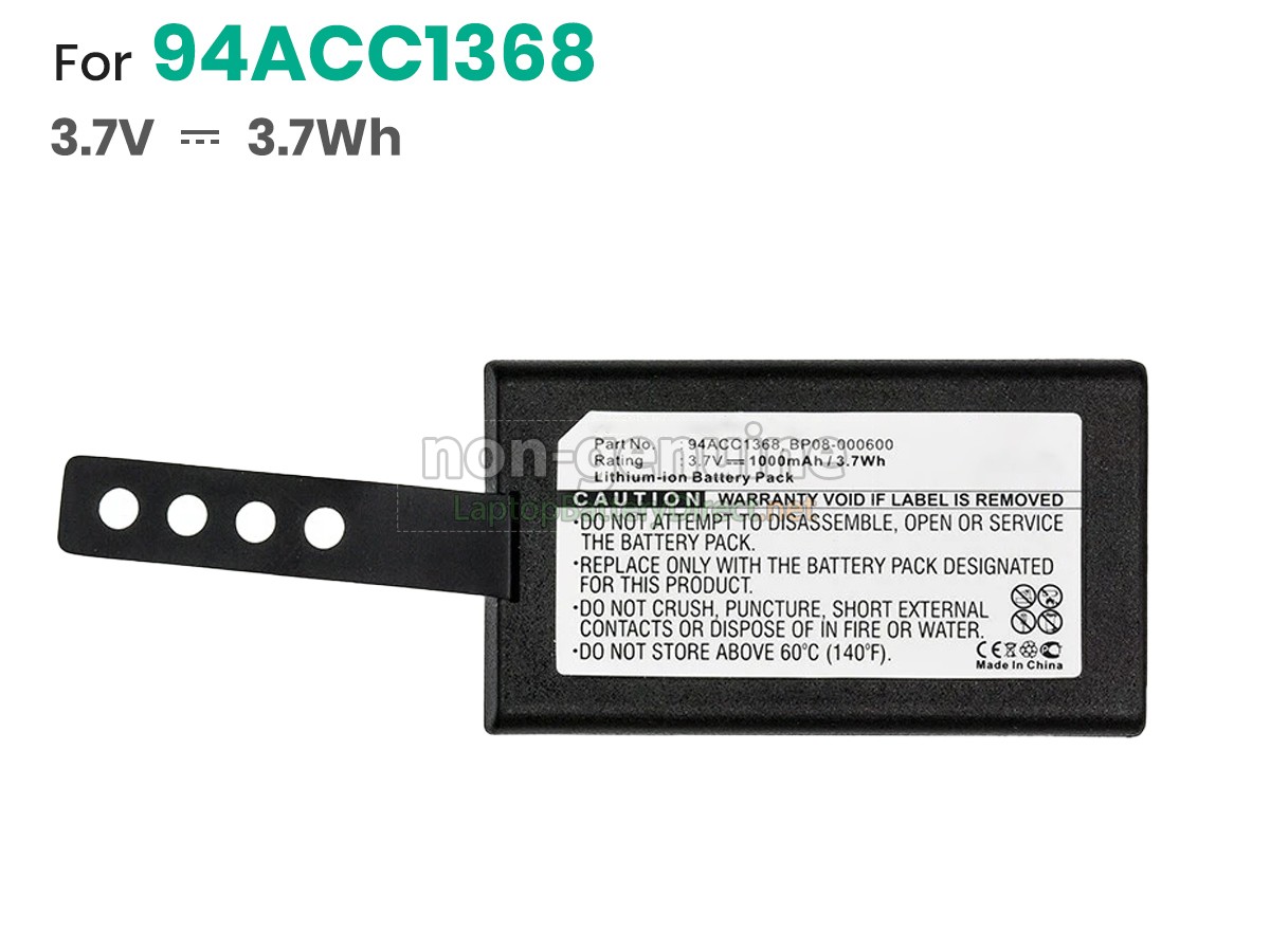 replacement Datalogic DL-MEMOR battery