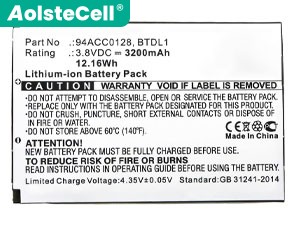 Replacement Battery for Datalogic 94ACC0128 laptop